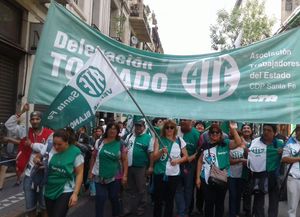 El paro de 24 horas divide a los empleados públicos de Santa Fe