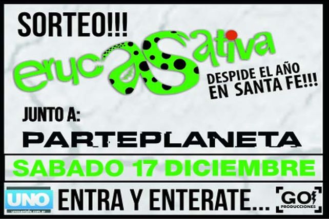 Diario UNO te invita a ver Eruca Sativa