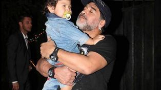 Operan al hijo de Maradona y Verónica Ojeda para extraerle líquido de los testículos