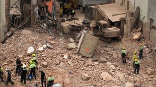 Encontraron el cuerpo del hombre desaparecido en el derrumbe del edificio porte&ntilde;o