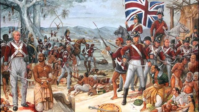El sometimiento de la India fue violent&iacute;simo, pero Inglaterra produjo "la &uacute;nica revoluci&oacute;n social" que conoci&oacute; esta milenaria cultura, dice Marx.&nbsp;