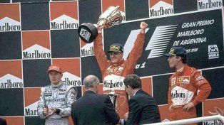 El alemán Michael Schumacher fue uno de los ganadores del Gran Premio de Argentina.