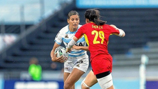 Las Yaguaretés cerraron con balance positivo la primera jornada del SVNS 2 de Montevideo.