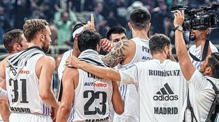 El santiagueño Gabriel Deck fue uno de los mejores jugadores de Real Madrid en la Euroliga.