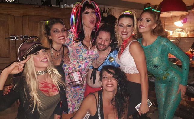 Moria Casán y José Ottavis pasaron una noche de fiesta y descontrol por Halloween