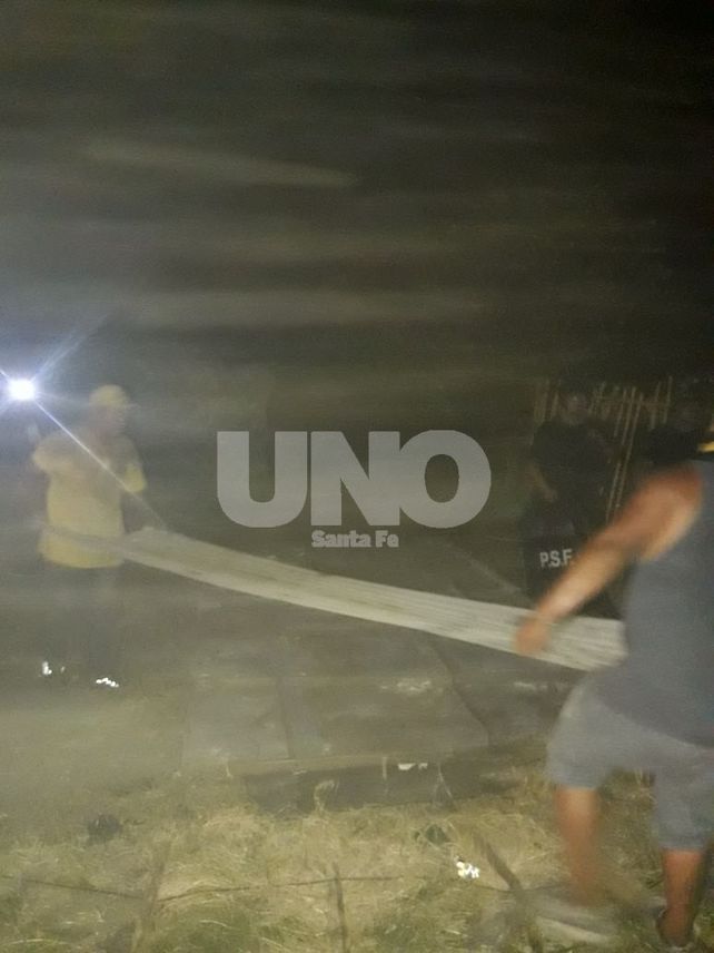 El operativo fue realizado el martes por la noche por Gendarmería y Policía provincial