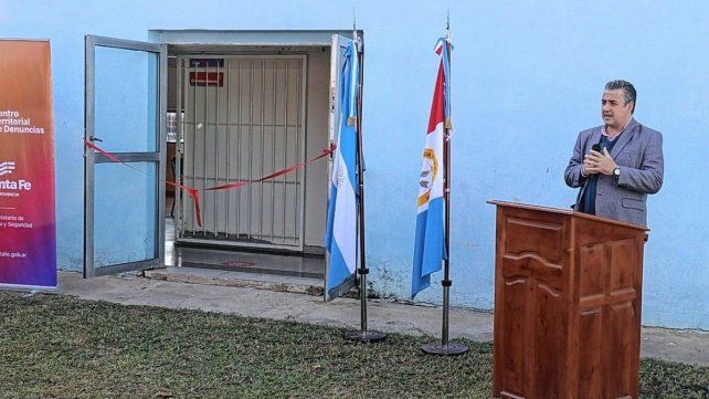 El nuevo Centro de Denuncias en Cayastá fue inaugurado por el ministro Pablo Cococcioni
