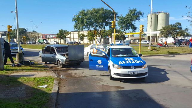 Tras una persecución detuvieron a tres ladrones en Avenida Alem