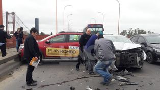 Venía distraído al volante y protagonizó un fuerte accidente