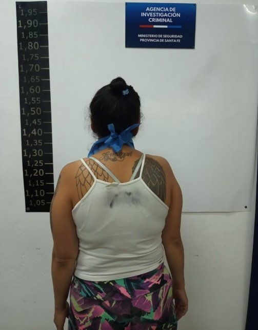 María Belén S. tiene 31 años y la acusan de conducir La banda de la Pelada
