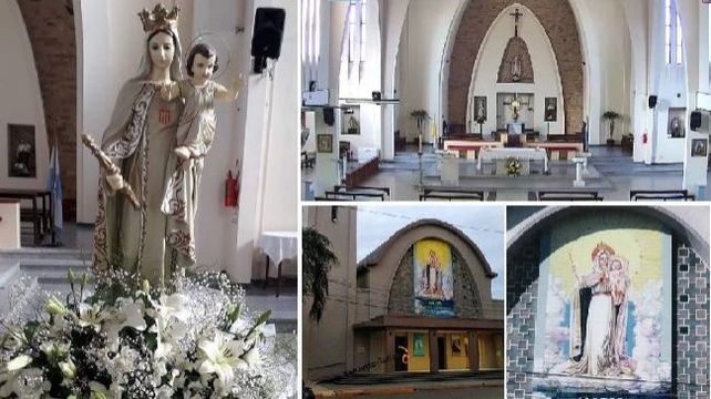 Se cayó la virgen durante una procesión en San Justo, pero aclaran que no es ninguna señal divina