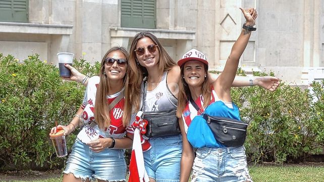 Todo el color de la previa de los hinchas de Unión