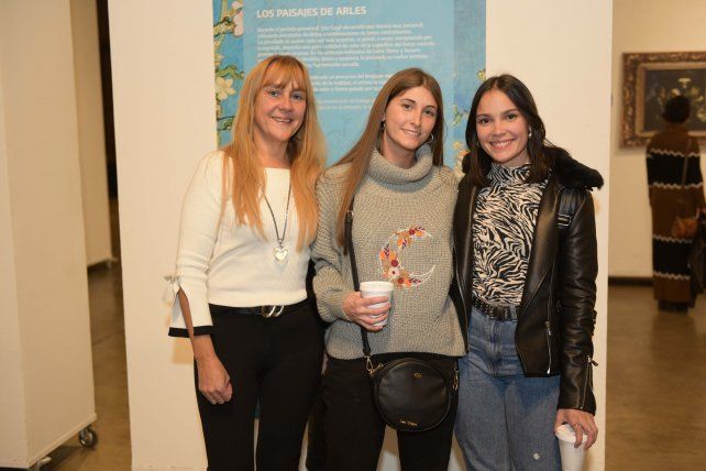 Silvia Marmiroli, Stefania Strappa y Mariana Gómez