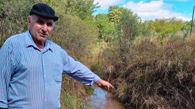 BATALLA. Poca agua y mucha &nbsp;historia en el arroyito que el ramirista Pedrón quiere distinguir.