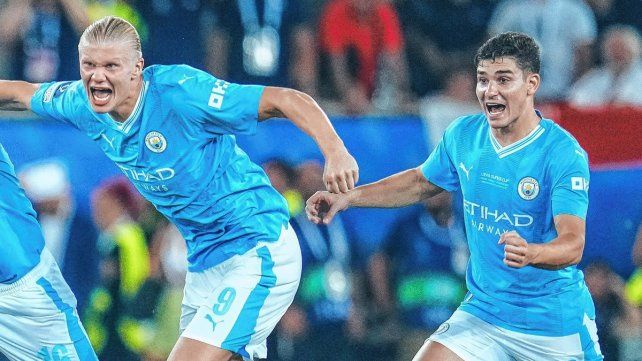 Manchester City le ganó por penales a Sevilla y alzó la Supercopa de Europa.