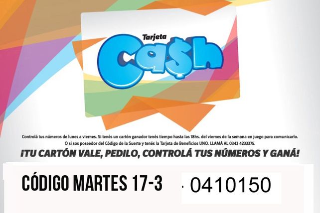 Números que corresponden a la semana del 16 al 20 de marzo