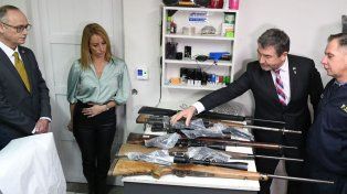 El Poder Judicial entregó armas a la Policía de Entre Ríos