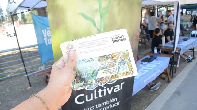Venado Tuerto: entregaron más de 800 kits de semillas del Programa Cultivar