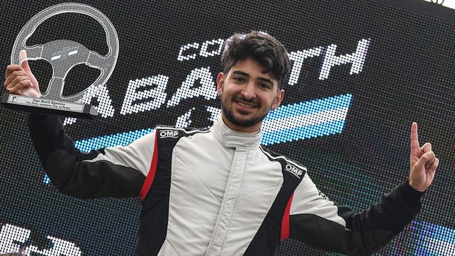 Debut nacional. El piloto de Granadero Baigorria