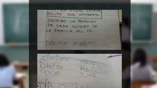 Furor en Twitter por la respuesta de una nena a la tarea de matemática sobre la familia del 10