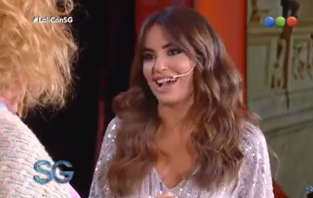 La simpática Lali se rió de sí misma con Antonio Gasalla.
