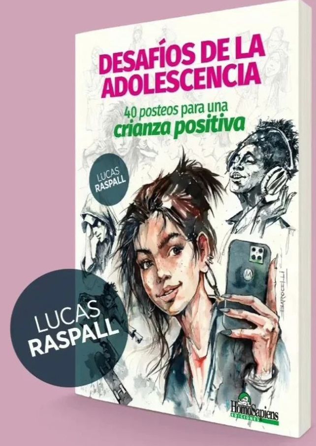 Presentan Desafíos de la adolescencia, el nuevo libro del psiquiatra y concejal Lucas Raspall
