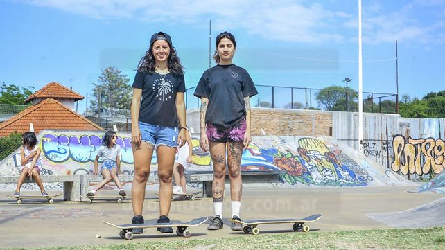 En Paraná cada vez más chicas patinan en skate