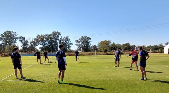 Unión entrenó en Casasol