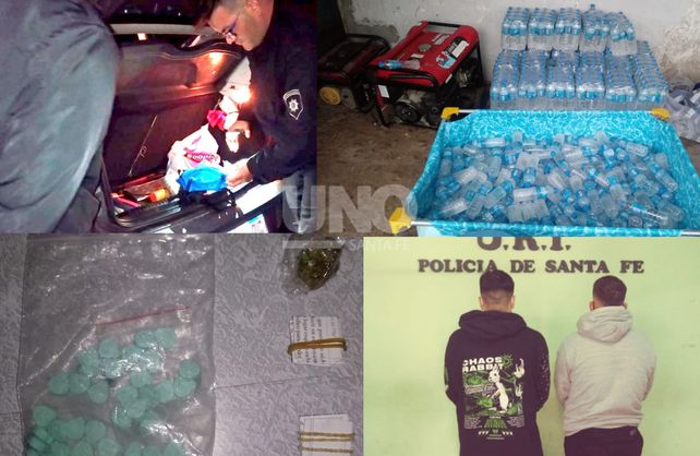 En barrio La Loma. Desarticularon una fiesta clandestina con drogas y detenidos