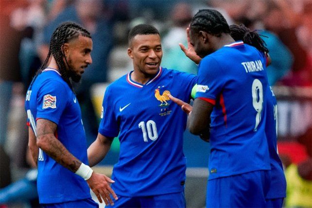 Francia le ganó a Alemania y se metió en el podio de la Nations League