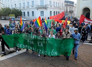 Lucha contra el narcotráfico y más presencia del Estado, los ejes en la marcha mundial de la marihuana