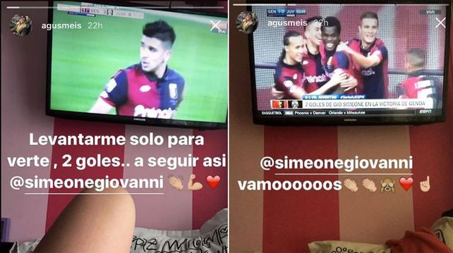 La preciosa rubia que busca el corazón del goleador argentino