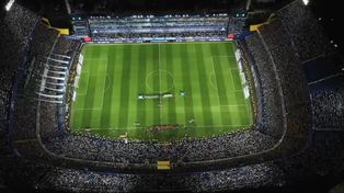 Los hinchas coparon La Bombonera y acompañaron al equipo en uno de los&nbsp; clásicos sudamericanos. (Imagen de video)