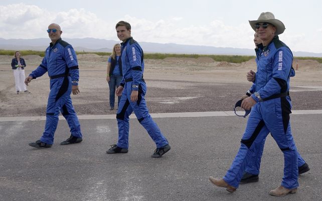 Blue Origin, el sueño de Jeff Bezos hace pie en el espacio