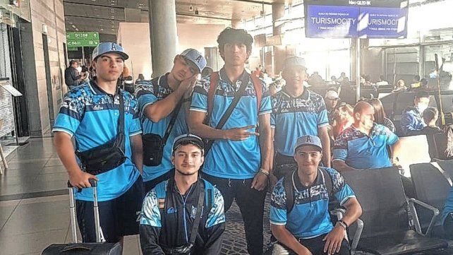 El equipo de sóftbol nacional en Colombia.