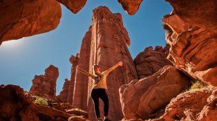 Turismo: El parque Nacional Talampaya, en La Rioja un lugar mágico todo el año.