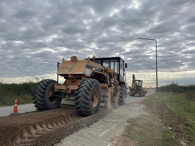 La Municipalidad inició la segunda etapa de obras de reparación en el Acceso Norte
