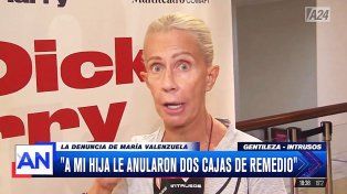 “A mi hija le quitaron remedios, le pregunto a Guillermo Francella ¿Qué hacemos?”, denunció María Valenzuela en relación a las declaraciones que hizo el actor sobre el gobierno de javier Milei