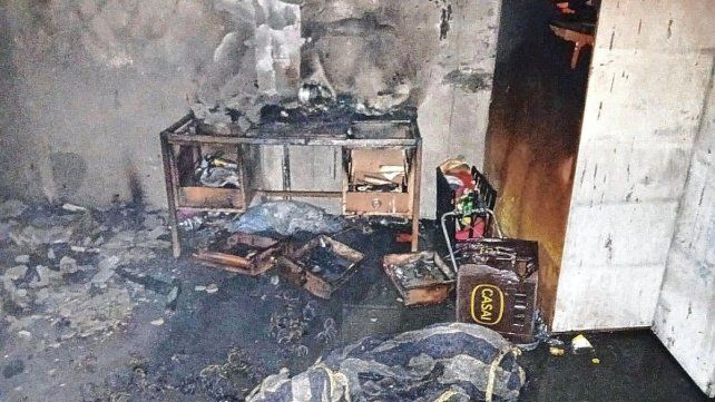 El incendio fatal ocurrió en la madrugada del lunes en Gualeguaychú.