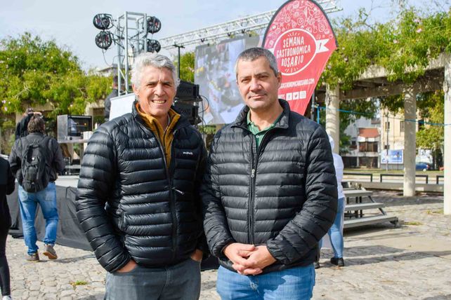 Adrián Ghiglione y Alejandro Pastore.