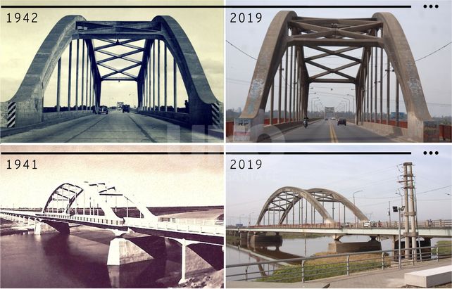 Antes y Después. 77 y 78 años después