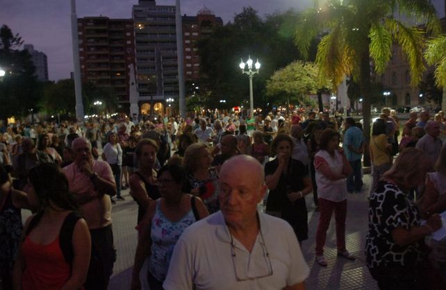 Marcha en reclamo de seguridad