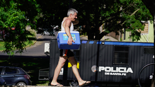 El calor en Rosario seguirá unos días más.