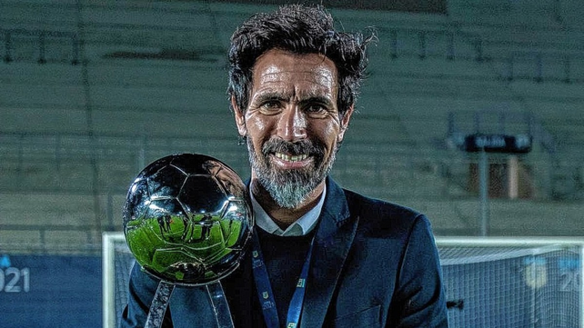 Este martes Eduardo Domínguez&nbsp; retornó a Buenos Aires para pasar unos días con su familia.