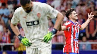 Goles de Julián Álvarez y Ángel Correa en el triunfo de Atlético de Madrid