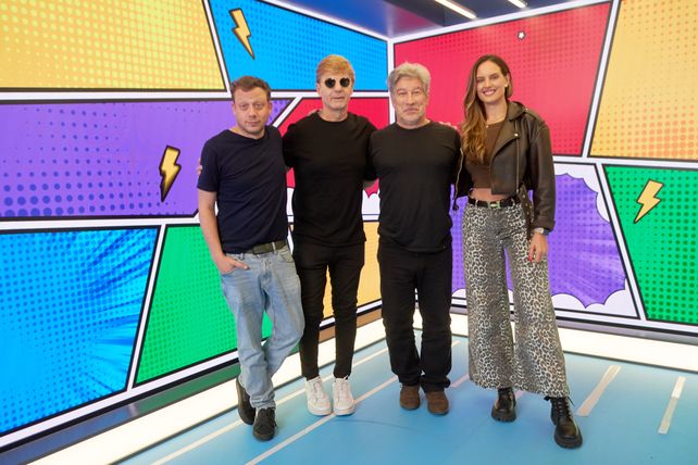 Juan Nemirovsky, Pájaro Gómez, Pachu Peña y Yoana Don  