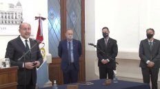 Perotti encabezó la puesta en funciones de Corach, Sukerman y Pusineri en el staff provincial. Perotti encabezó la puesta en funciones de Corach, Sukerman y Pusineri en el staff provincial.