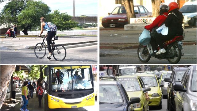 La movilidad en la ciudad de Santa Fe ha variado con los medios de transporte