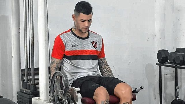 Matías Pardo inició la parte final de la rehabilitación