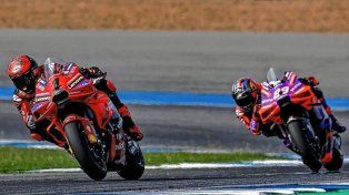 MotoGP: Bagnaia ganó en Tailandia y acortó la brecha sobre Martín